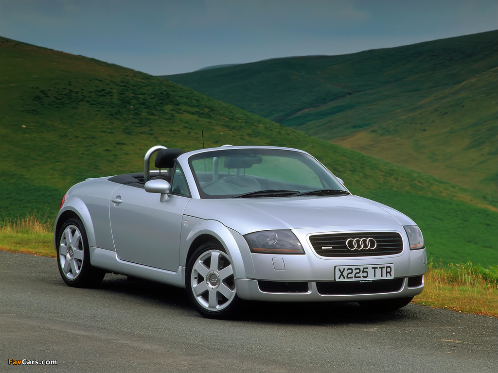 Audi TT Roadster UK-spec (8N) 1999–2003 wallpapers (1024 x 768)