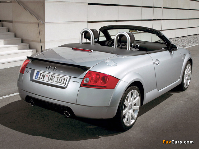 Audi TT 3.2 quattro Roadster (8N) 2003–06 images (640 x 480)