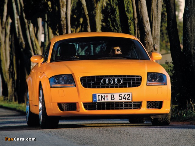 Audi TT 3.2 quattro Coupe (8N) 2003–06 photos (640 x 480)