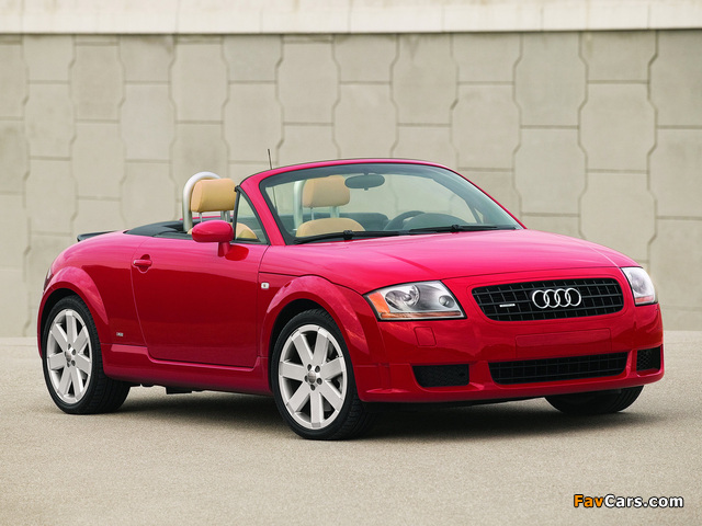 Audi TT 3.2 quattro Roadster US-spec (8N) 2003–06 photos (640 x 480)