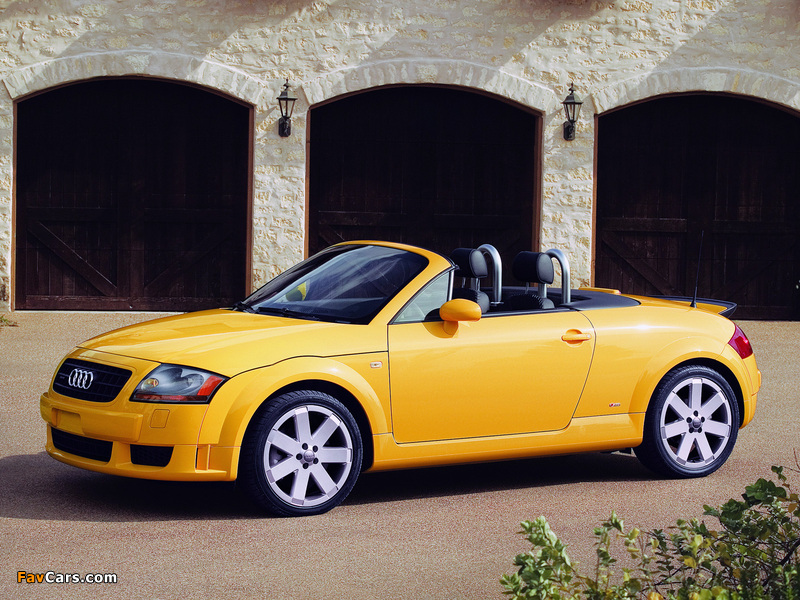 Audi TT 3.2 quattro Roadster US-spec (8N) 2003–06 pictures (800 x 600)