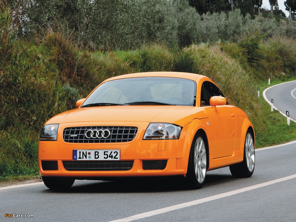 Audi TT 3.2 quattro Coupe (8N) 2003–06 pictures (1024 x 768)