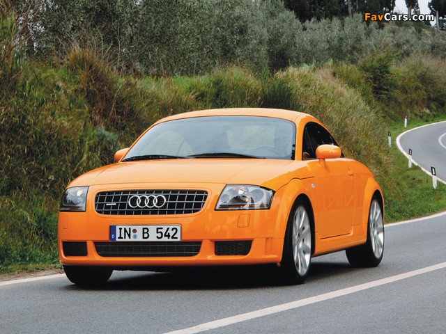Audi TT 3.2 quattro Coupe (8N) 2003–06 pictures (640 x 480)