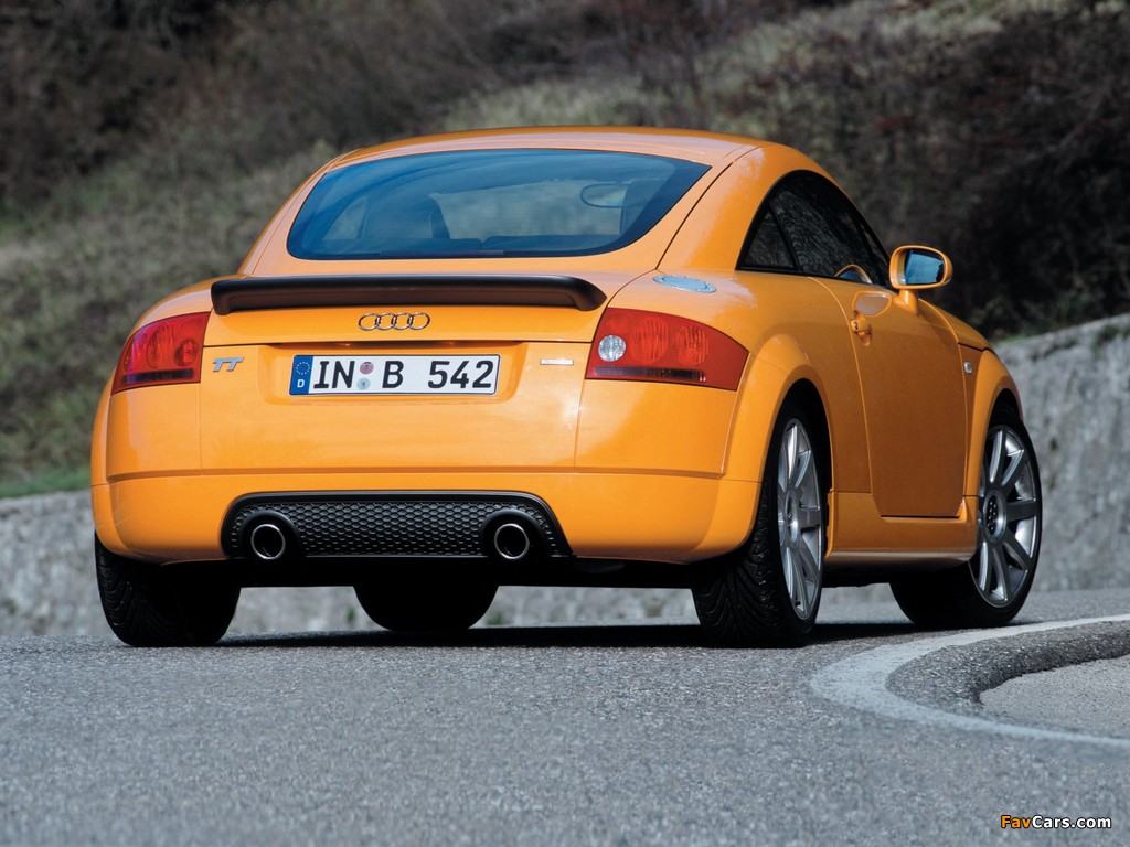 Audi TT 3.2 quattro Coupe (8N) 2003–06 pictures (1024 x 768)