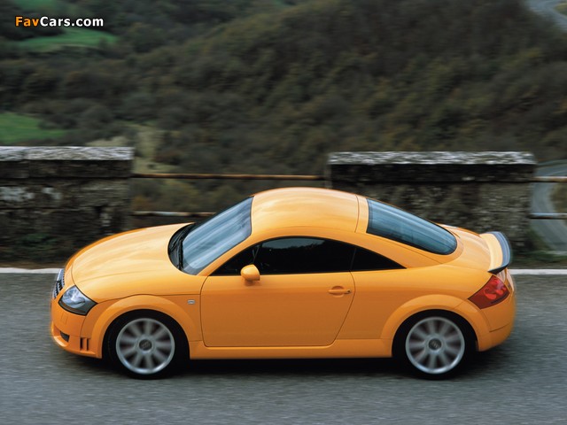 Audi TT 3.2 quattro Coupe (8N) 2003–06 pictures (640 x 480)