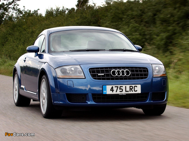 Audi TT 3.2 quattro Coupe UK-spec (8N) 2003–06 pictures (640 x 480)