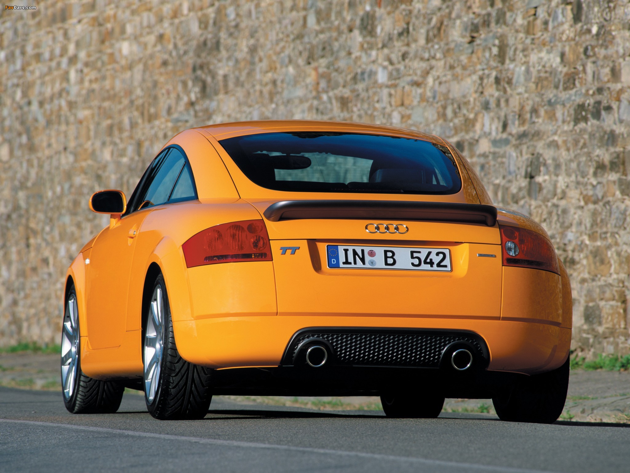 Audi TT 3.2 quattro Coupe (8N) 2003–06 wallpapers (2048 x 1536)