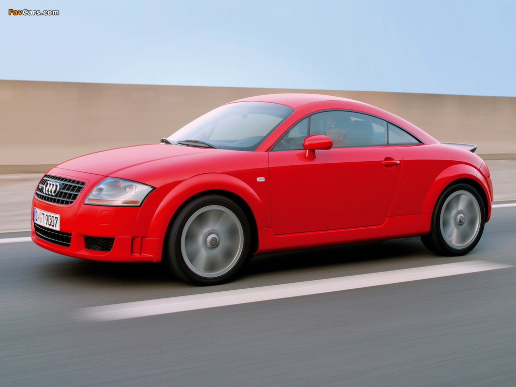 Audi TT Coupe (8N) 2003–06 wallpapers (1024 x 768)