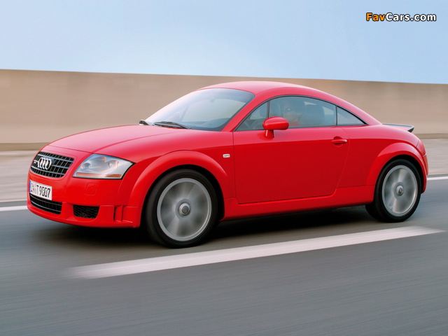 Audi TT Coupe (8N) 2003–06 wallpapers (640 x 480)