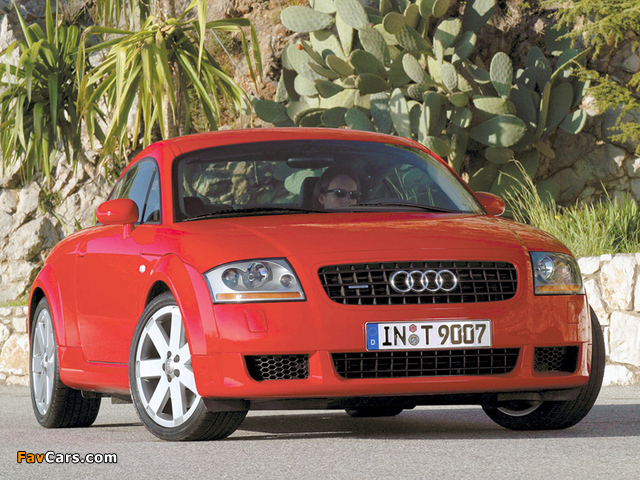 Audi TT Coupe (8N) 2003–06 wallpapers (640 x 480)