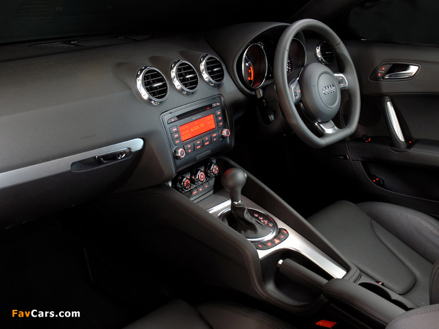 Audi TT 3.2 quattro Coupe ZA-spec (8J) 2006–10 images (640 x 480)