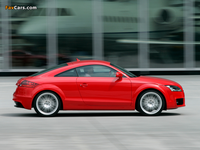 Audi TT Coupe UK-spec (8J) 2006–10 images (640 x 480)