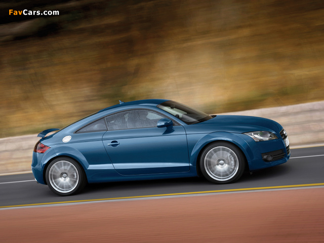 Audi TT Coupe (8J) 2006–10 images (640 x 480)