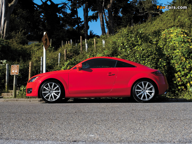 Audi TT Coupe US-spec (8J) 2006–10 images (640 x 480)