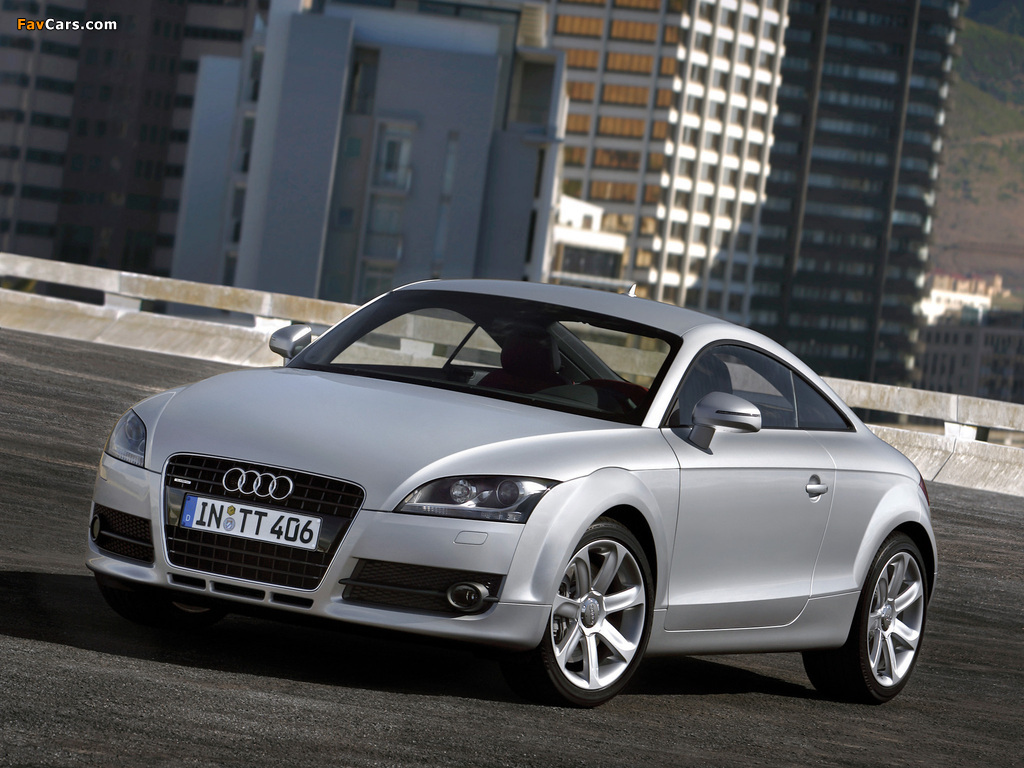 Audi TT 3.2 quattro Coupe (8J) 2006–10 images (1024 x 768)