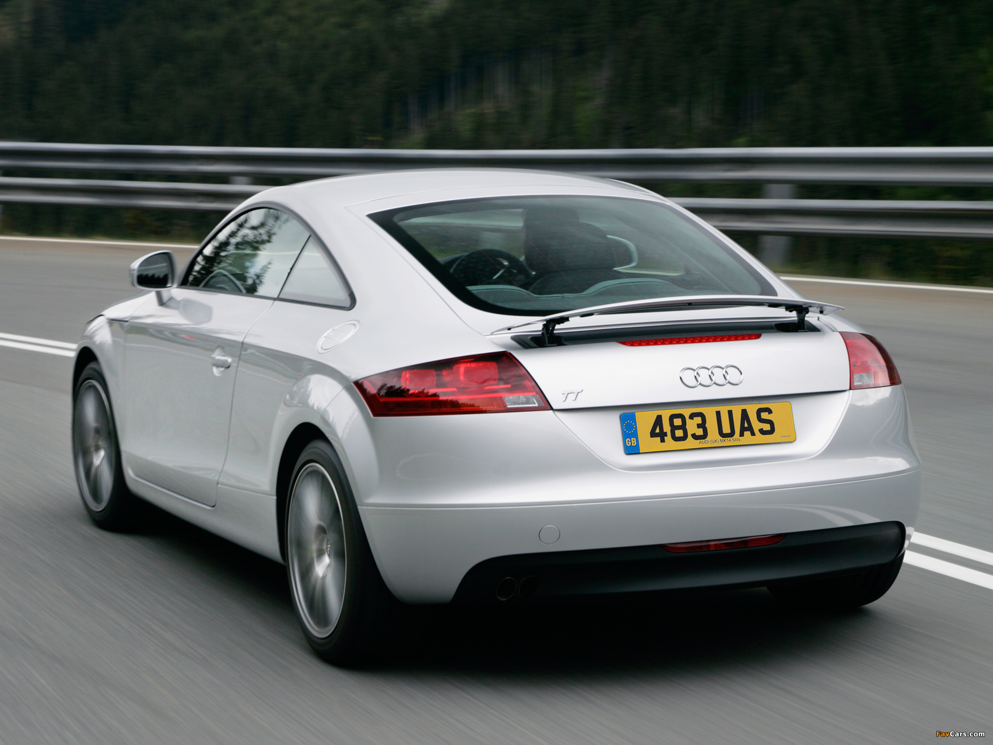 Audi TT Coupe UK-spec (8J) 2006–10 pictures (2048 x 1536)