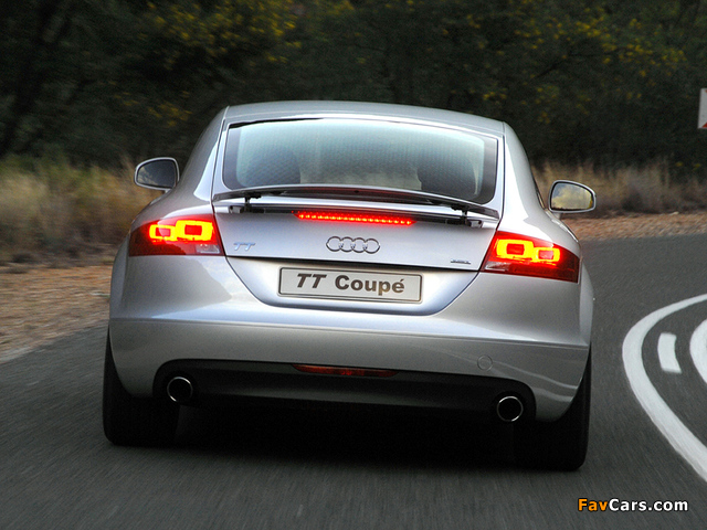 Audi TT 3.2 quattro Coupe ZA-spec (8J) 2006–10 wallpapers (640 x 480)