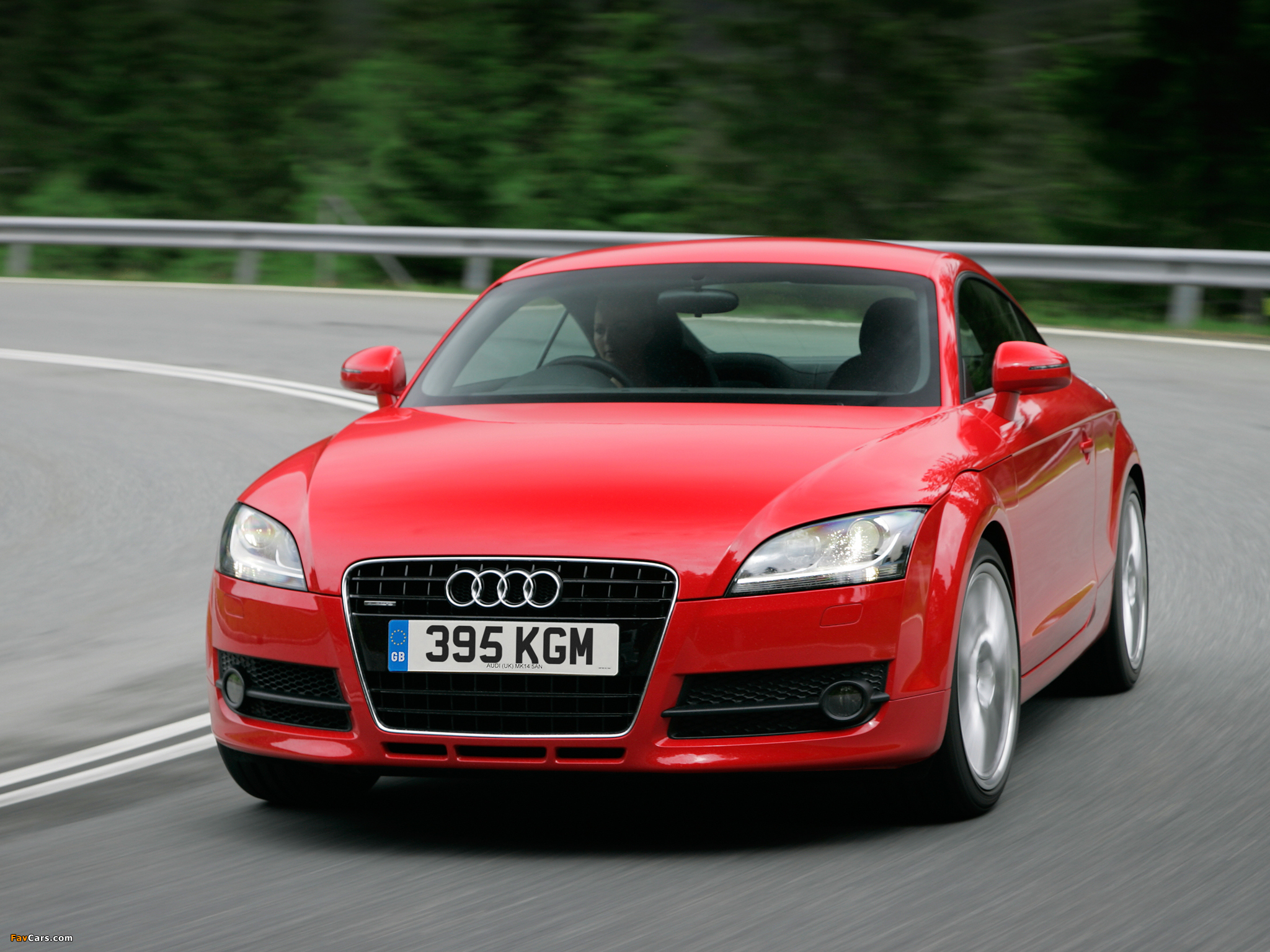 Audi TT Coupe UK-spec (8J) 2006–10 wallpapers (2048 x 1536)