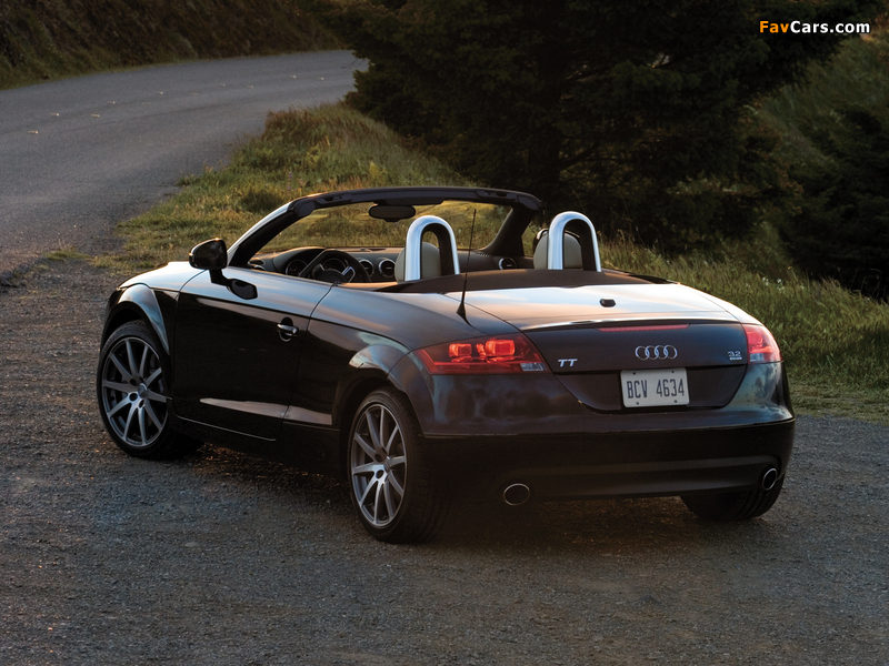 Audi TT Roadster US-spec (8J) 2007–10 images (800 x 600)