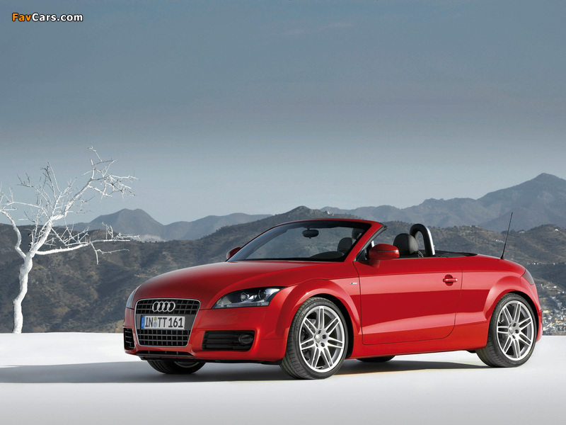 Audi TT S-Line Roadster (8J) 2007–10 photos (800 x 600)