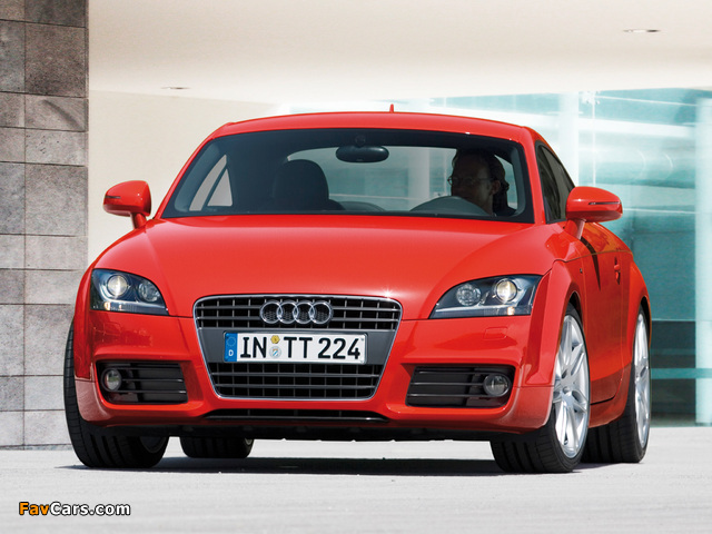 Audi TT S-Line Coupe (8J) 2007–10 photos (640 x 480)