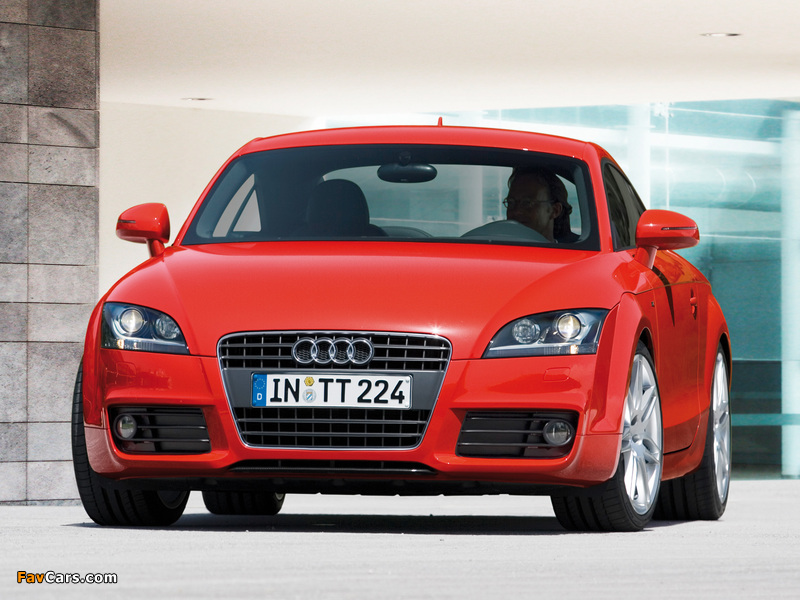 Audi TT S-Line Coupe (8J) 2007–10 photos (800 x 600)