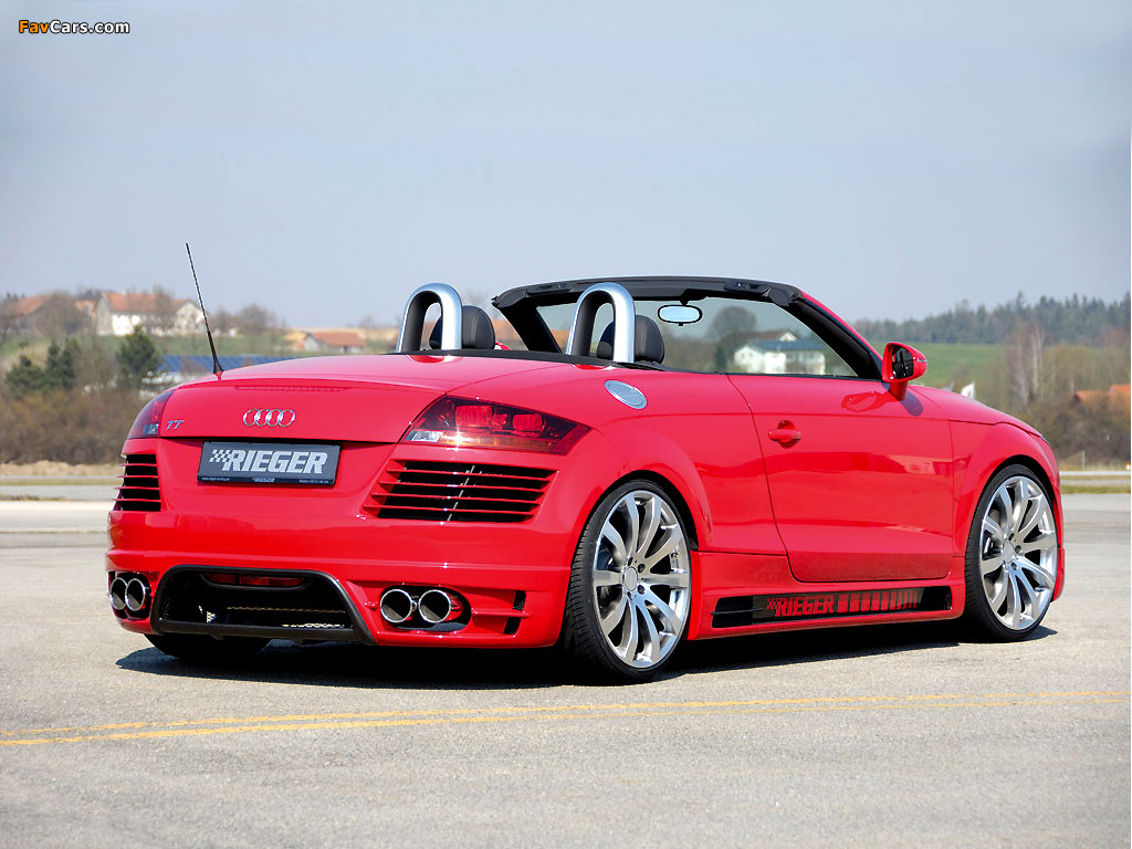 Rieger Audi TT Roadster (8J) 2007–10 pictures (1024 x 768)