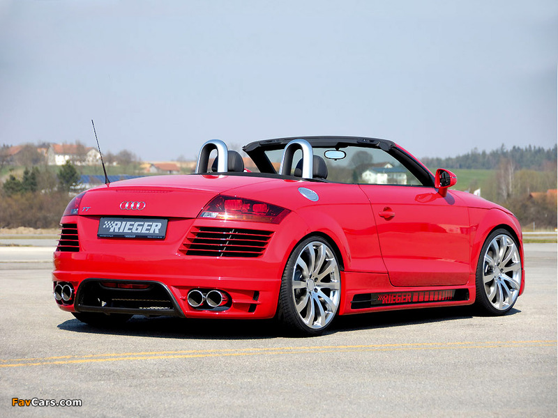 Rieger Audi TT Roadster (8J) 2007–10 pictures (800 x 600)