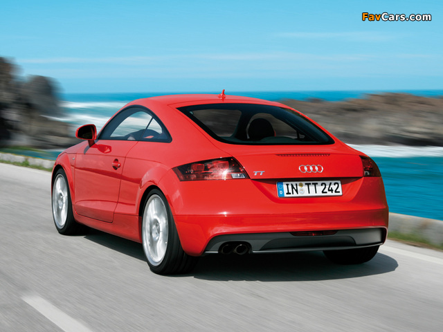 Audi TT S-Line Coupe (8J) 2007–10 pictures (640 x 480)