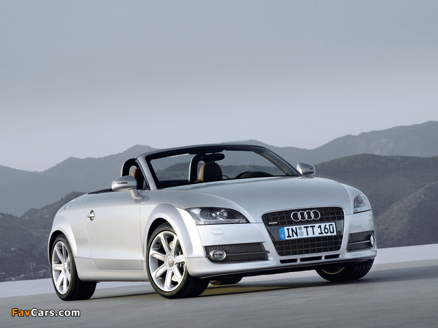 Audi TT Roadster (8J) 2007–10 pictures (640 x 480)