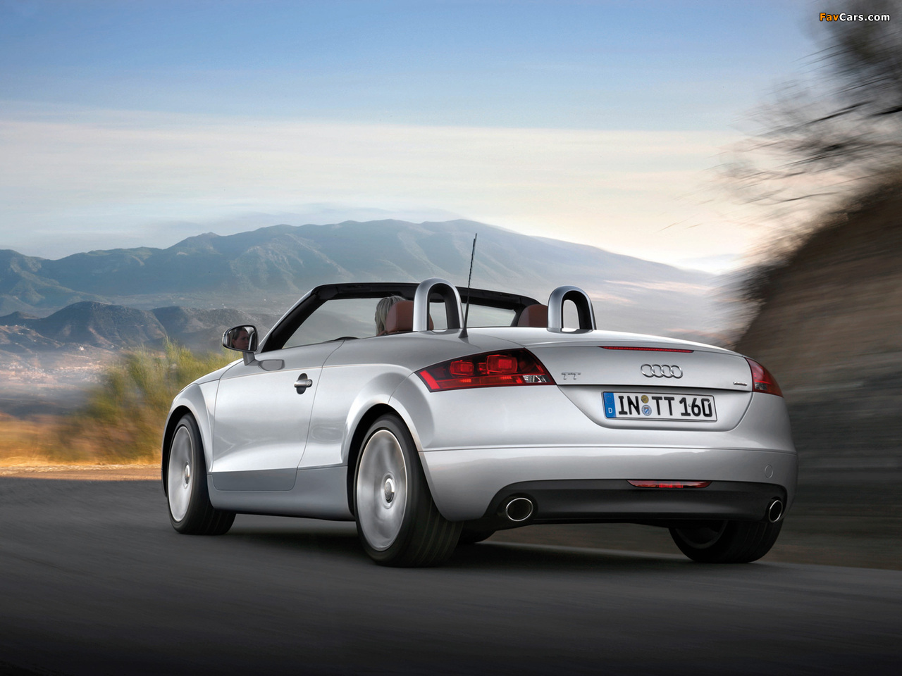 Audi TT Roadster (8J) 2007–10 wallpapers (1280 x 960)