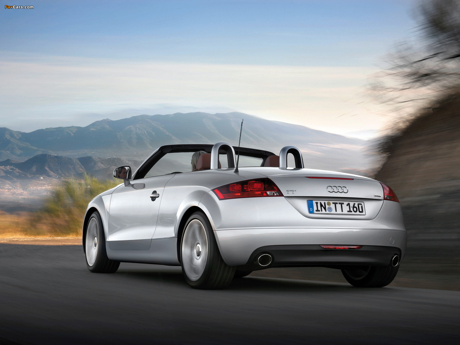 Audi TT Roadster (8J) 2007–10 wallpapers (1600 x 1200)