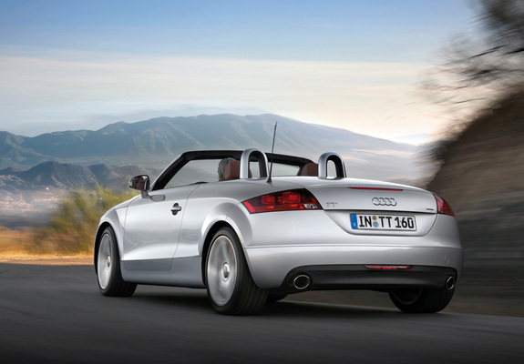 Audi TT Roadster (8J) 2007–10 wallpapers