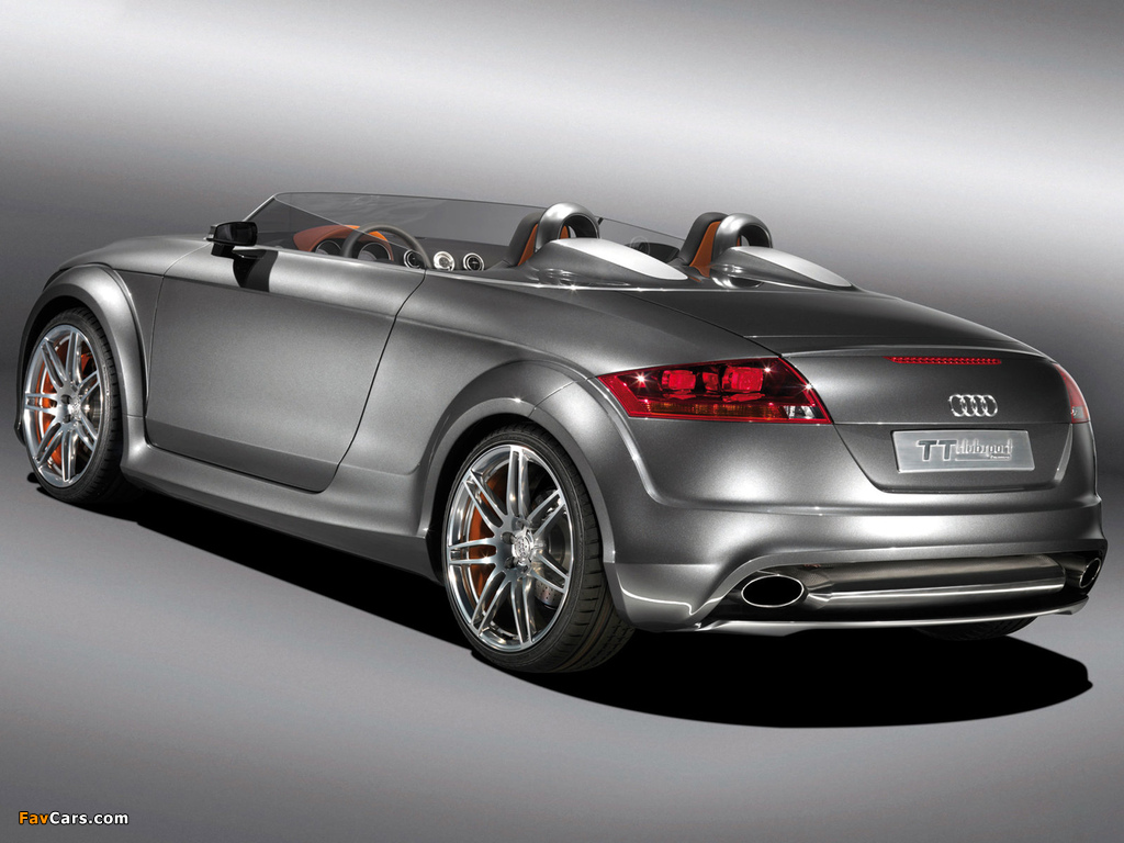 Audi TT Clubsport Quattro Concept (8J) 2007 wallpapers (1024 x 768)