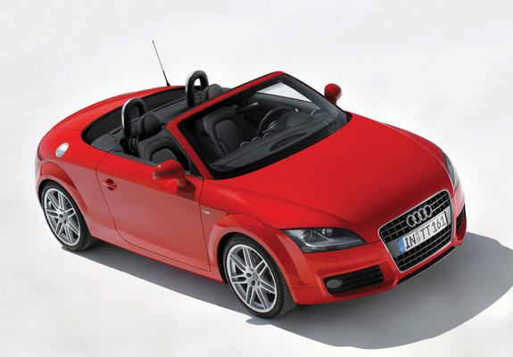 Audi TT S-Line Roadster (8J) 2007–10 wallpapers