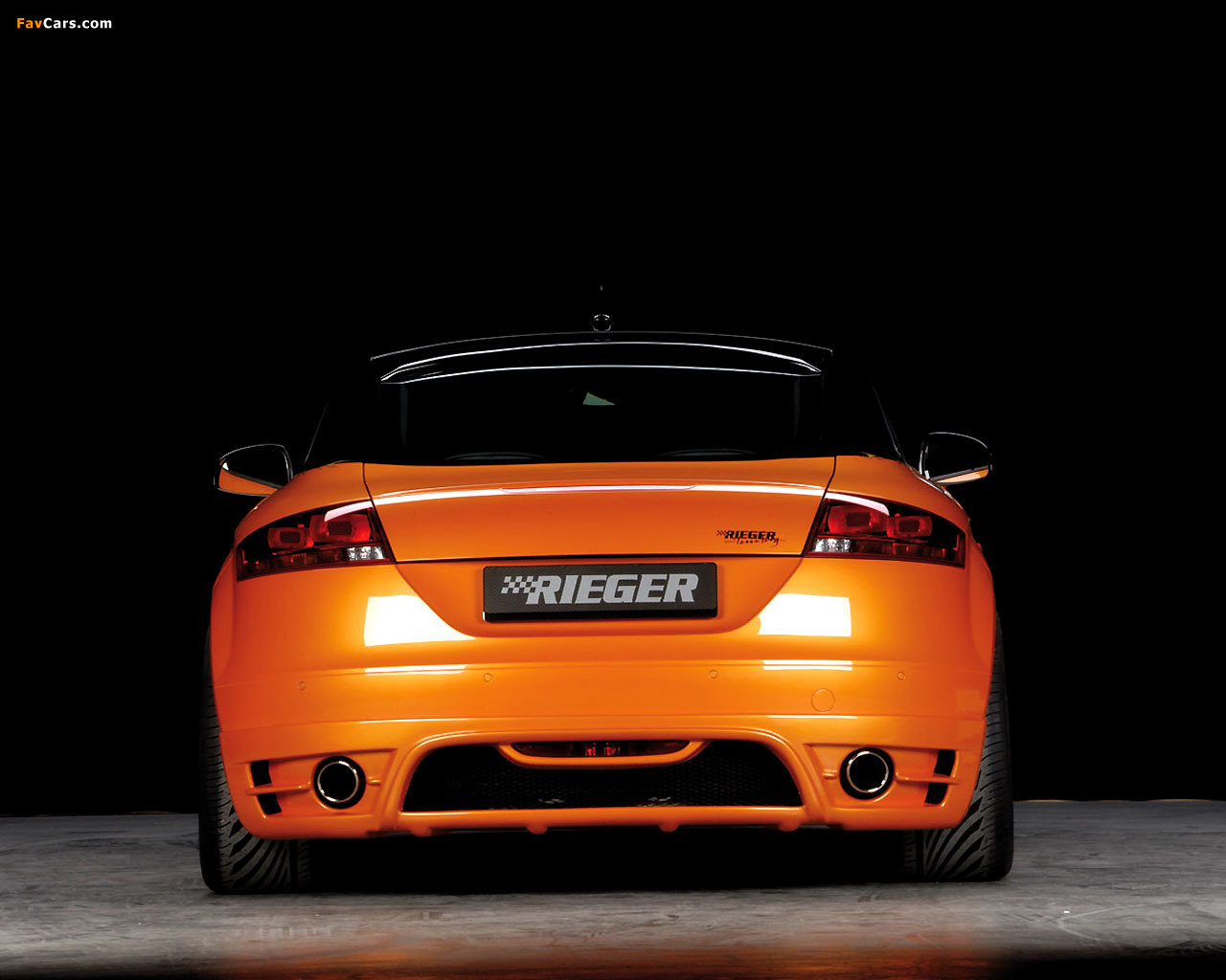 Rieger Audi TT Coupe (8J) 2007–10 wallpapers (1280 x 1024)