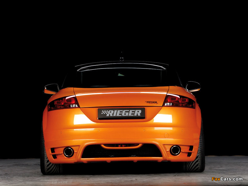 Rieger Audi TT Coupe (8J) 2007–10 wallpapers (800 x 600)