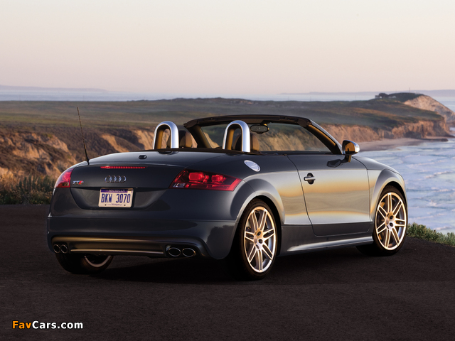 Audi TTS Roadster US-spec (8J) 2008–10 images (640 x 480)