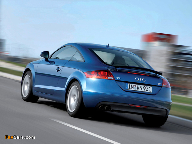 Audi TT Coupe TDI quattro (8J) 2008–10 pictures (640 x 480)