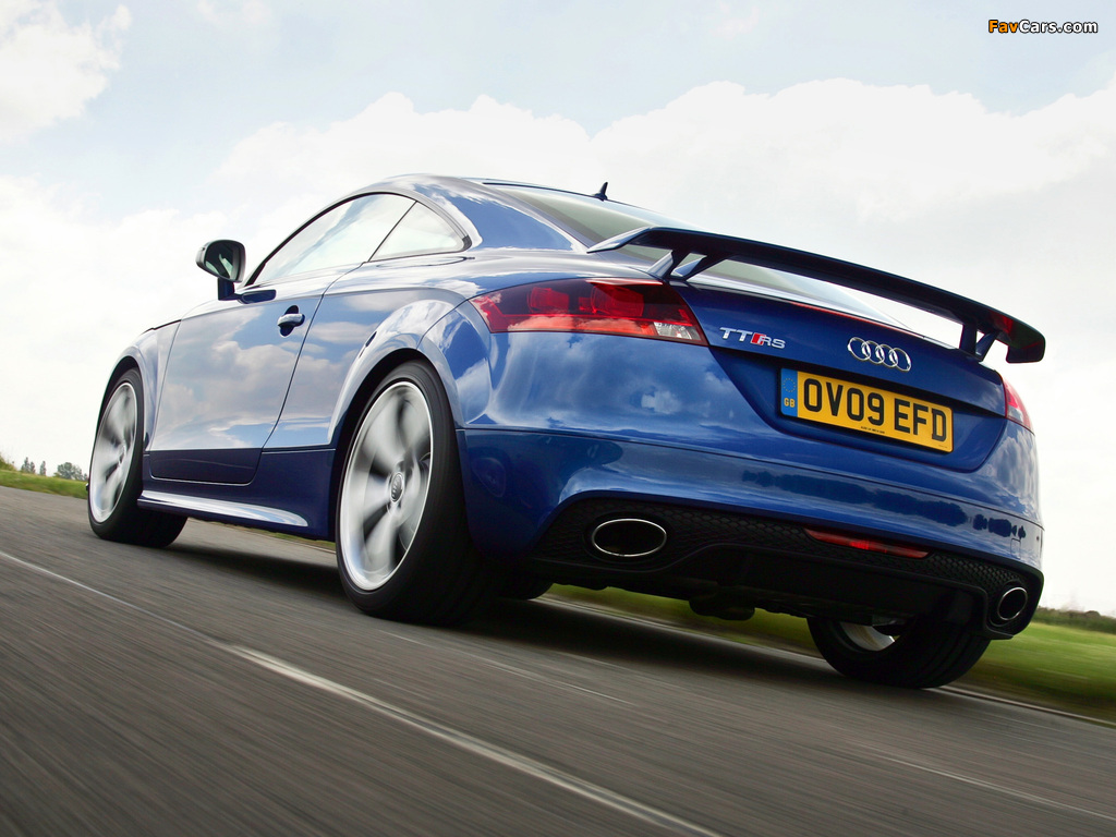 Audi TT RS Coupe UK-spec (8J) 2009 photos (1024 x 768)