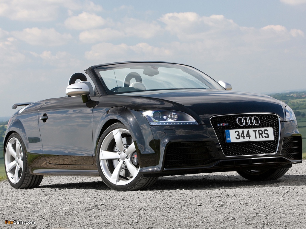 Audi TT RS Roadster UK-spec (8J) 2009 pictures (1024 x 768)