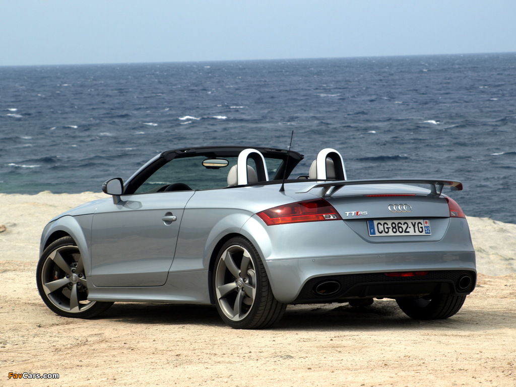 Audi TT RS Roadster (8J) 2009 pictures (1024 x 768)