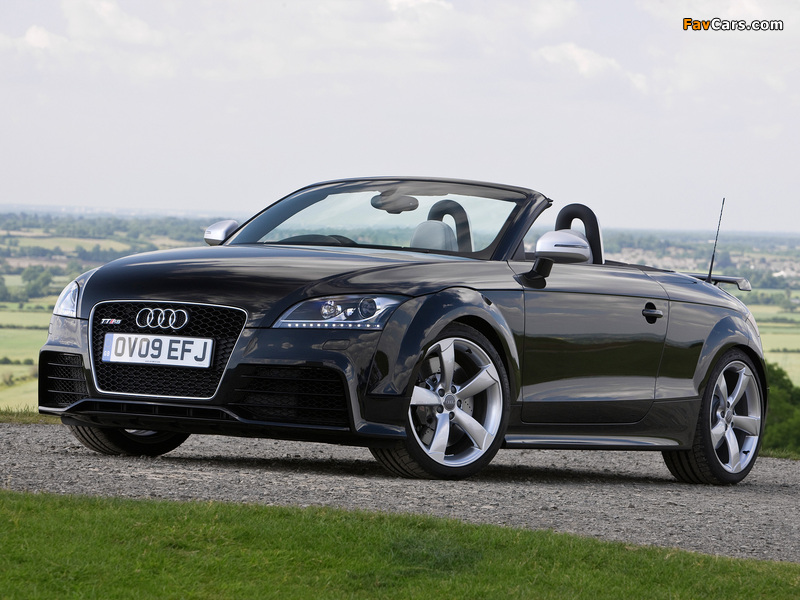 Audi TT RS Roadster UK-spec (8J) 2009 wallpapers (800 x 600)