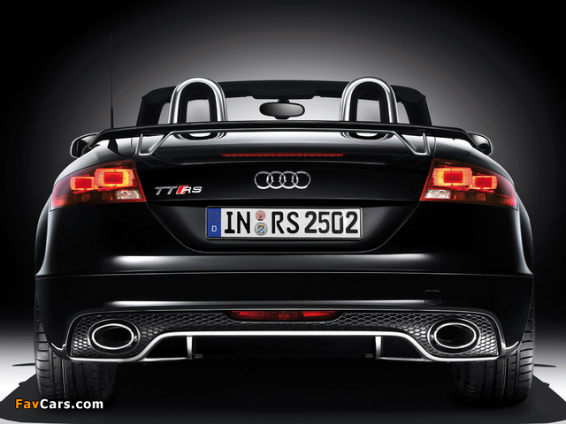 Audi TT RS Roadster (8J) 2009 wallpapers (640 x 480)