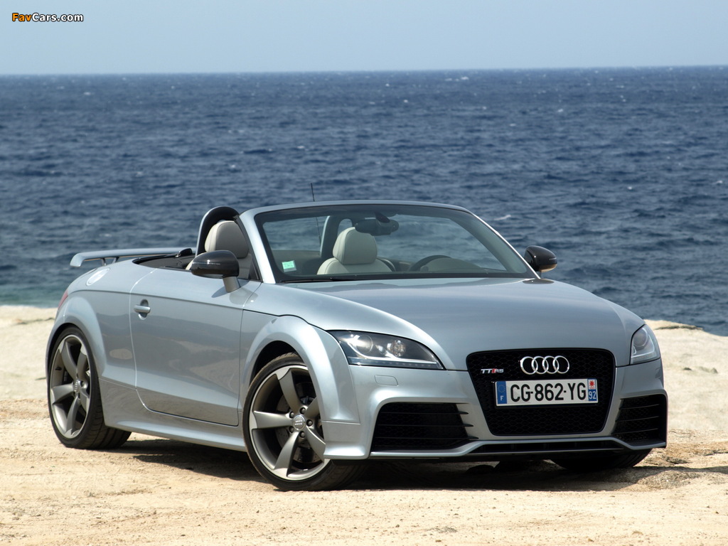 Audi TT RS Roadster (8J) 2009 wallpapers (1024 x 768)