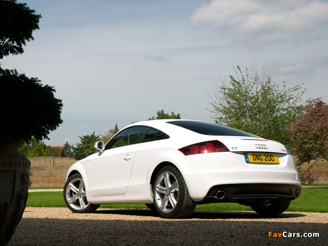 Audi TT 2.0 TFSI Coupe UK-spec (8J) 2010 images (640 x 480)