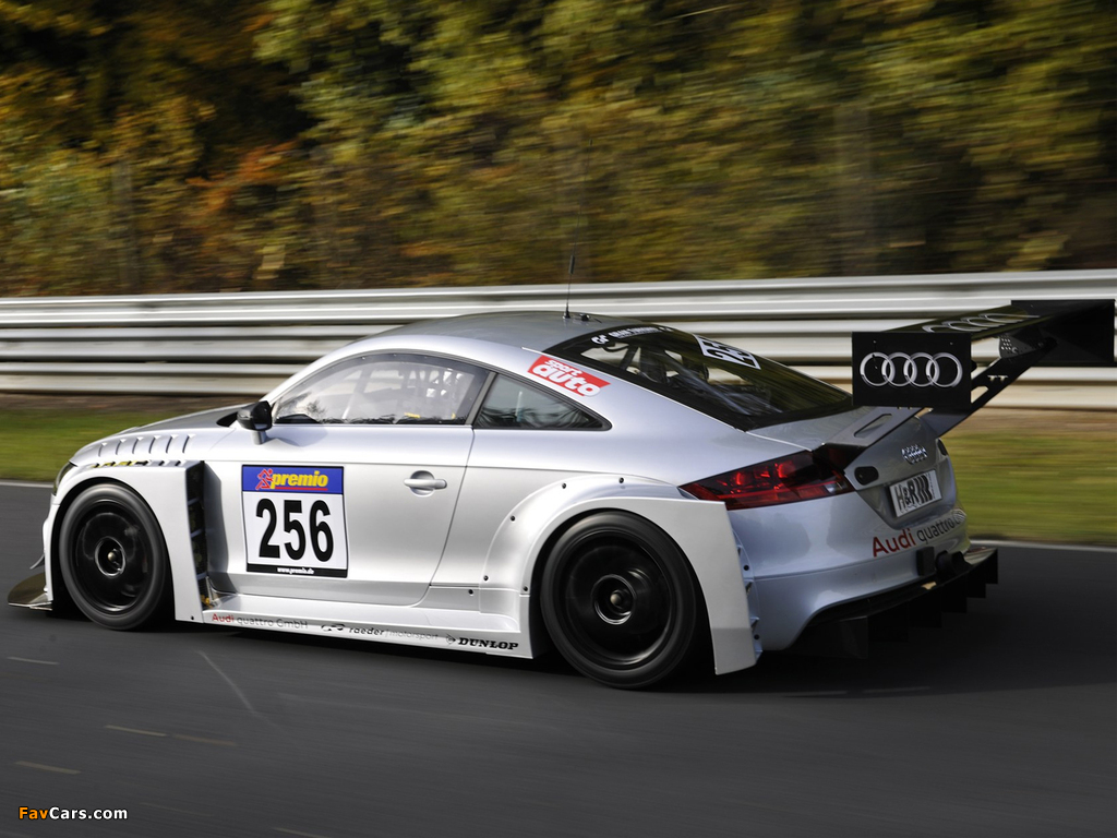 Audi TT RS DTM Prototype (8J) 2010 images (1024 x 768)