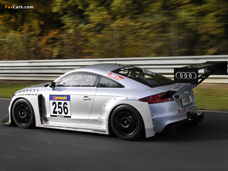 Audi TT RS DTM Prototype (8J) 2010 images (800 x 600)