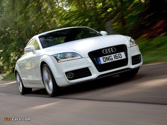 Audi TT 2.0 TFSI Coupe UK-spec (8J) 2010 photos (640 x 480)