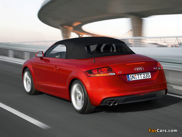 Audi TT 1.8 TFSI Roadster (8J) 2010 photos (640 x 480)